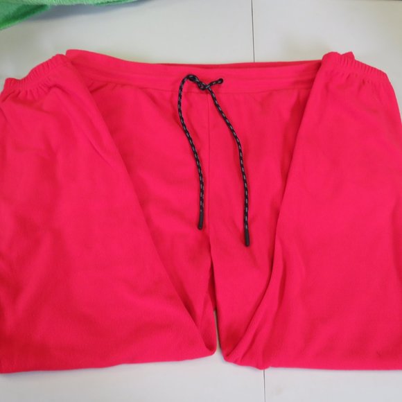 Eddie Bauer Red Fleece Pants - Women's XL - Picture 4 of 6